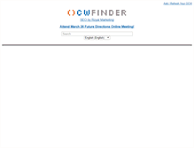 Tablet Screenshot of ocwfinder.com